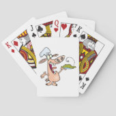 Jeu De Cartes Chef Cochon Avec Nourriture (dos)