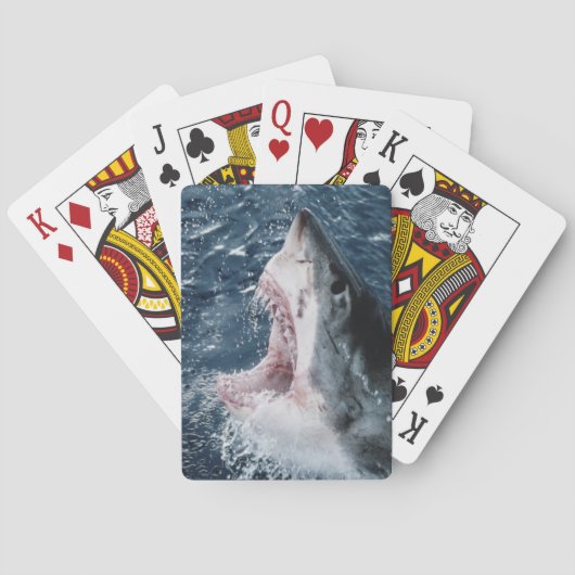 Jeu De Cartes Chef du grand requin blanc (dos)