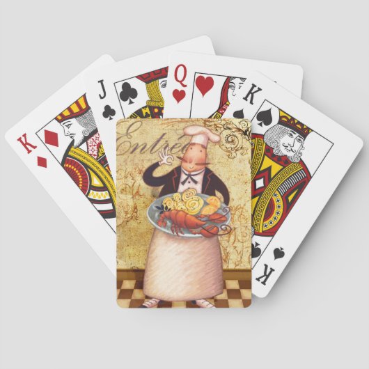 Jeu De Cartes Chef Entrée (dos)
