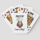 Jeu De Cartes Chef femme (dos)