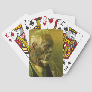 Jeu De Cartes Chef maori NZ Chieftain Art historique