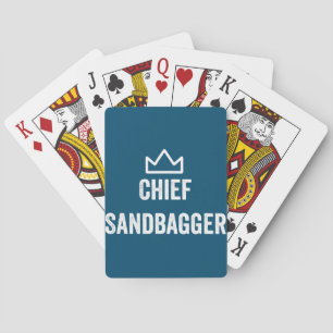 Jeu De Cartes Chef Sandbagger Golf mème Bjj Chess Sandbag