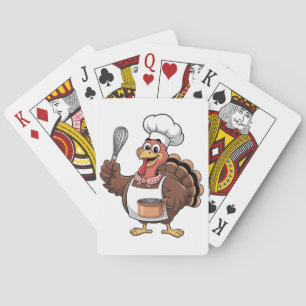 Jeu De Cartes Chef Turkey Thanksgiving Cook Gobbler