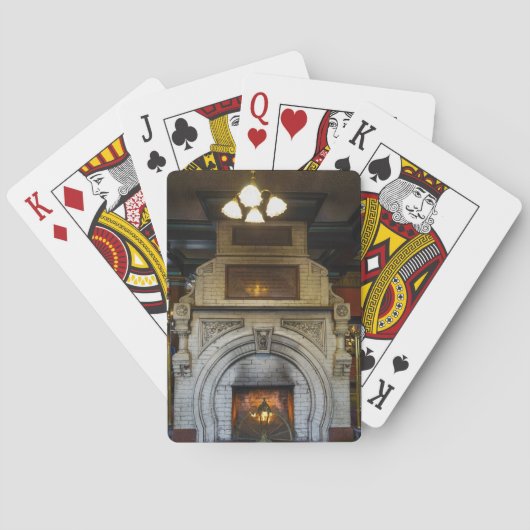 Jeu De Cartes Cheminée de l'hôtel Crescent (dos)