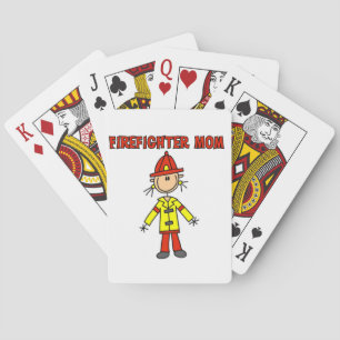 Jeu De Cartes Chemises et cadeaux pour maman pompier