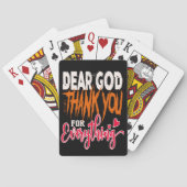 JEU DE CARTES CHER DIEU MERCI POUR TOUT (dos)