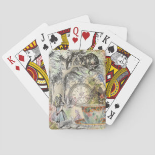 Jeu De Cartes Cheshire Chat Alice Wonderland Classic