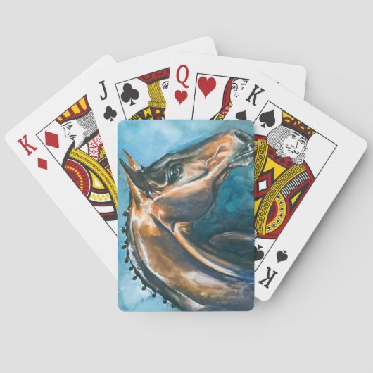 Jeu De Cartes Cheval (dos)