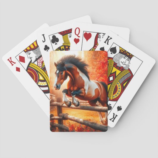 Jeu De Cartes Cheval Art (dos)