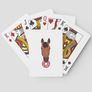 Jeu De Cartes Cheval avec beigne