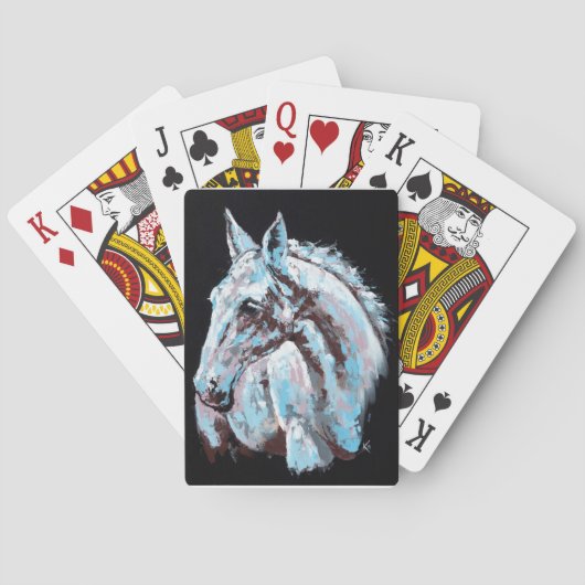 Jeu De Cartes Cheval blanc (dos)