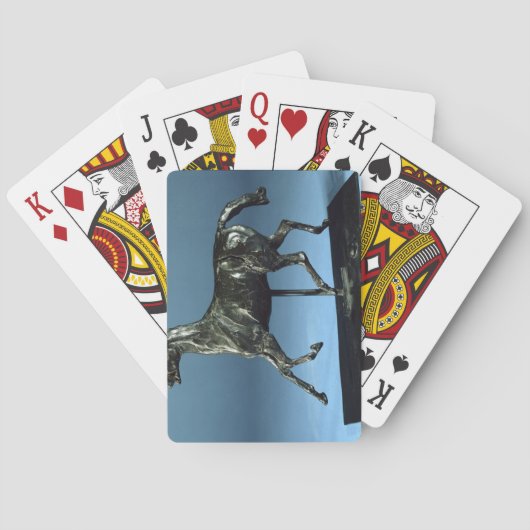 Jeu De Cartes Cheval de Trot (bronze) (dos)