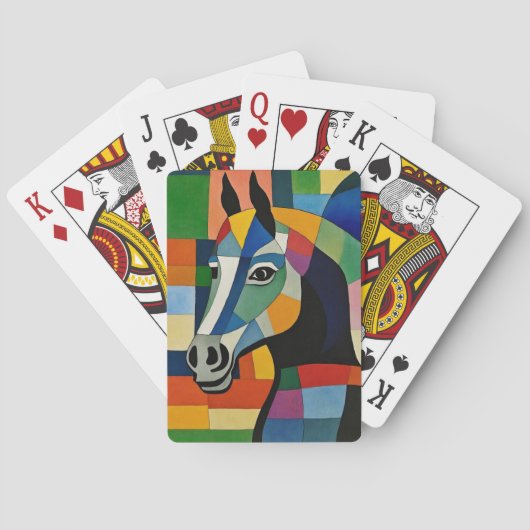 Jeu De Cartes Cheval des couleurs (dos)