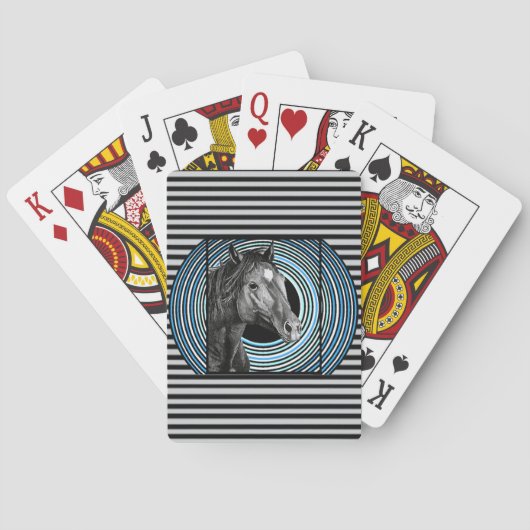 Jeu De Cartes Cheval Main Drake Art (dos)