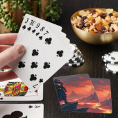 Jeu De Cartes Chevalier noir de la flamme (In Situ)