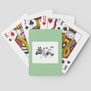 Jeu De Cartes Chevaux arabes