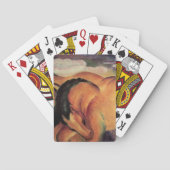 Jeu De Cartes Chevaux Bruns (dos)