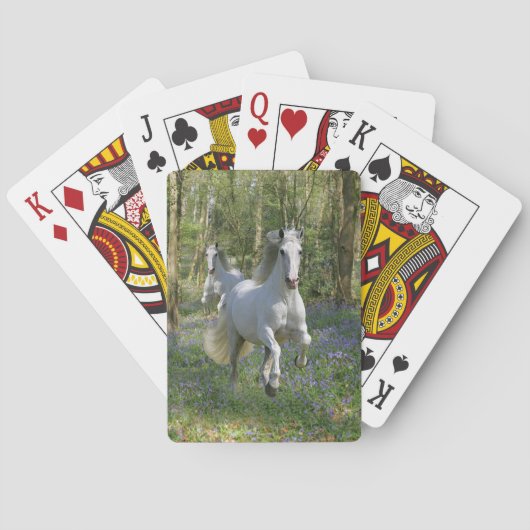 Jeu De Cartes Chevaux d'imaginaire : Bois de jacinthe des bois (dos)