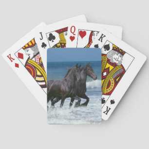 Jeu De Cartes Chevaux d'Imaginaire : Friesians & Sea