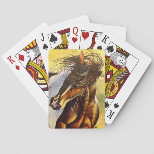 Jeu De Cartes Chevaux sauvages (dos)