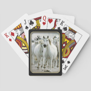 Jeu De Cartes Chevaux sauvages Photo Art Jouer des cartes