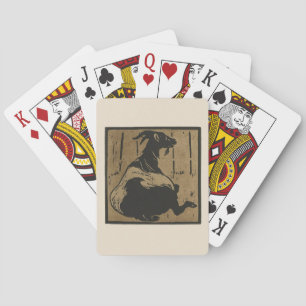 Jeu De Cartes Chèvre - Animaux Carrés Illustration