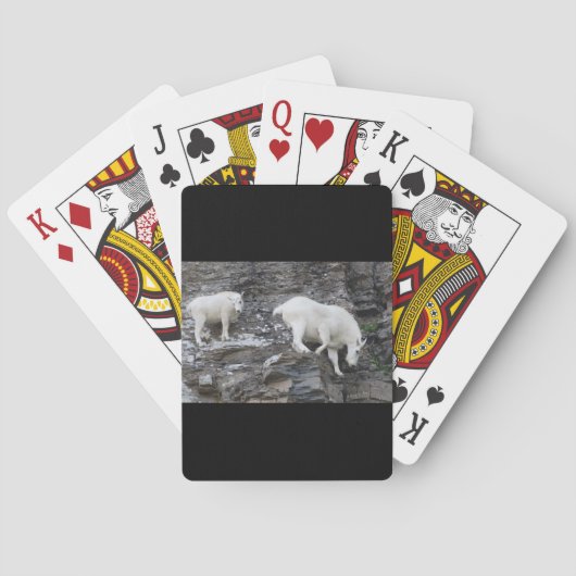 Jeu De Cartes chèvre de montagne avec bébé (dos)