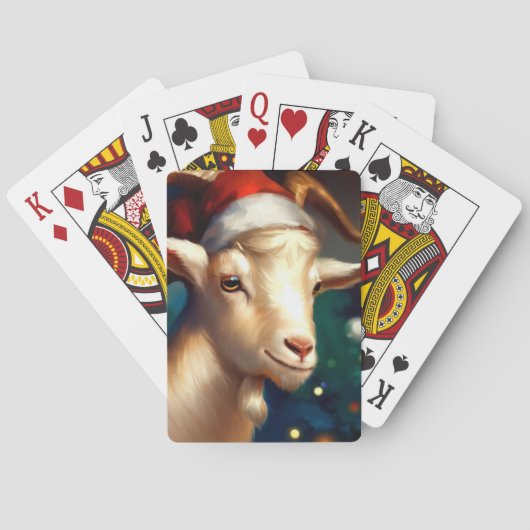 Jeu De Cartes Chèvre de Noël (1) (dos)