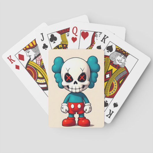 Jeu De Cartes Chibi Skull Character Classic Playing Cards (dos)