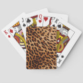 Jeu De Cartes Chic Leopard Poster de animal (dos)