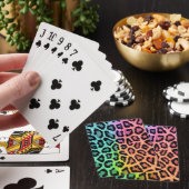 Jeu De Cartes Chic Motif léopard coloré (In Situ)