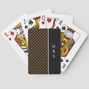 JEU DE CARTES CHIC PLAYING CARDS_STRIPES//MONOGRAM  DIY