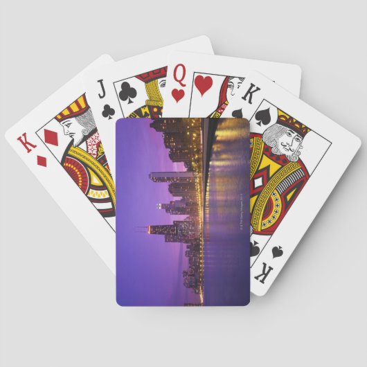 Jeu De Cartes Chicago Skyline (dos)