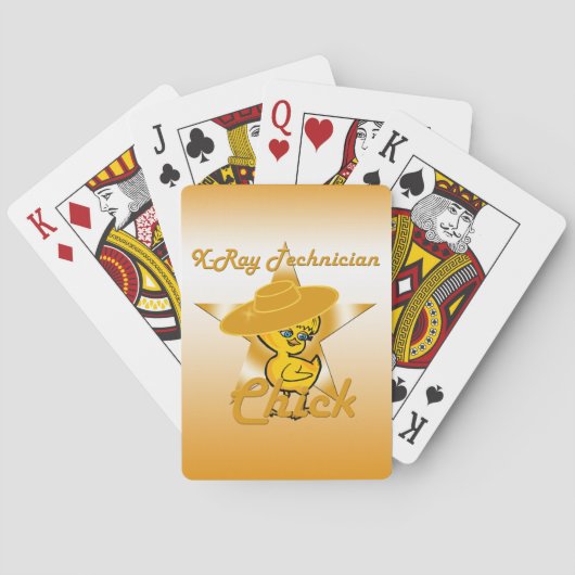 Jeu De Cartes Chick Technicien en rayons X #10 (dos)