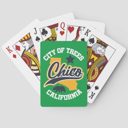 Jeu De Cartes Chico, Californie (dos)