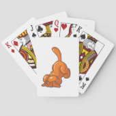 Jeu De Cartes Chien à col orange (dos)