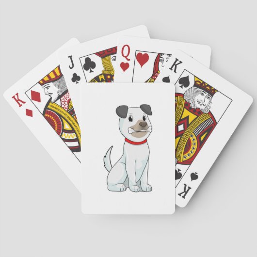 Jeu De Cartes Chien avec os (dos)