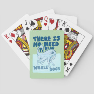 Jeu De Cartes Chien baleine créature drôle