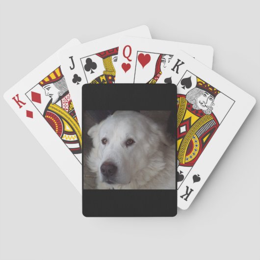 Jeu De Cartes Chien beau de Grands Pyrénées (dos)