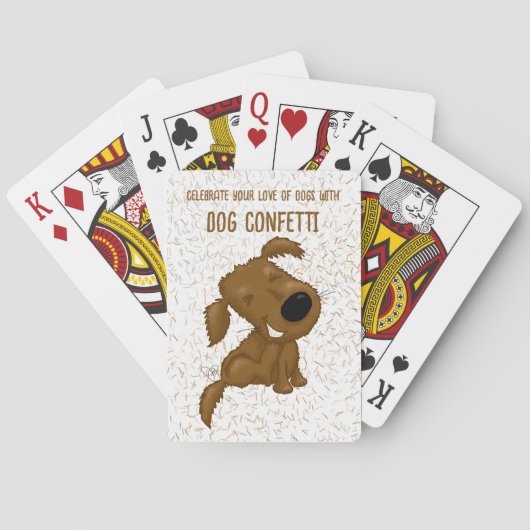 Jeu De Cartes Chien Confetti Chedding Chien (dos)