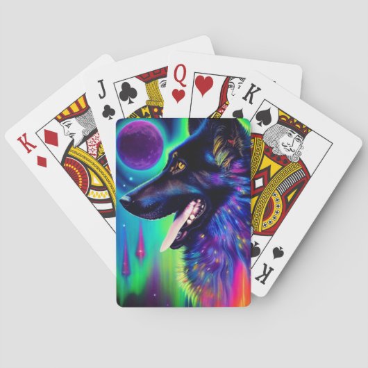 Jeu De Cartes Chien d'art (dos)