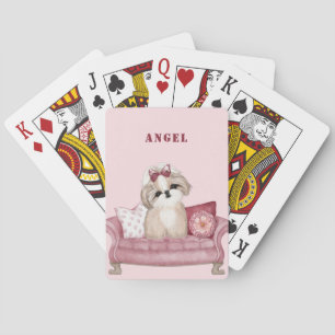 Jeu De Cartes Chien de Chih Tzu