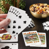 JEU DE CARTES CHIEN DE COUR ALABAMA (In Situ)
