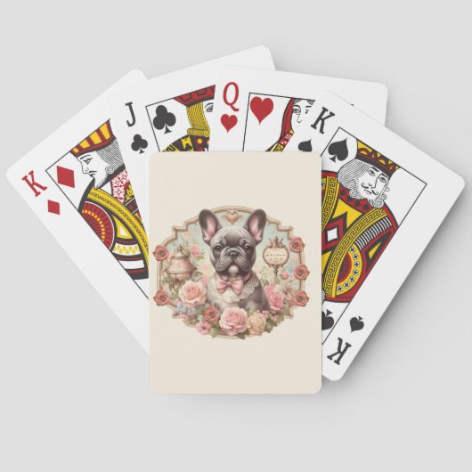 Jeu De Cartes Chien de La Vie en Frenchie (dos)