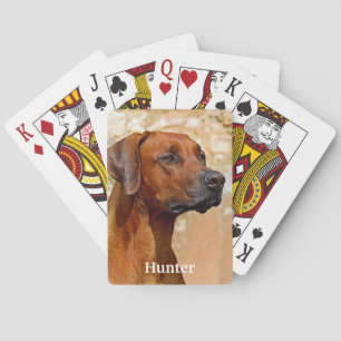 Jeu De Cartes Chien de Rhodesian Ridgeback