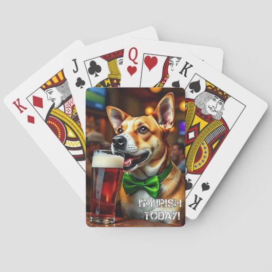 Jeu De Cartes Chien de St. Pat (dos)