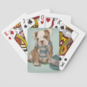 Jeu De Cartes Chien de taureau anglais Jouer aux cartes