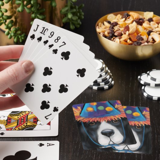 Jeu De Cartes Chien de Terre-Neuve (In Situ)