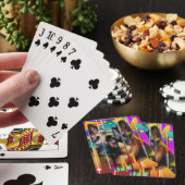 Jeu De Cartes Chien Géométrique Moderne (In Situ)