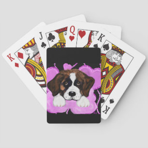 JEU DE CARTES CHIEN SAINT-BERNARD